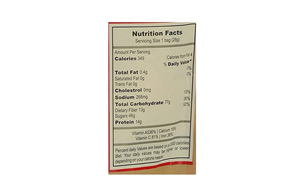 Fruta Seca Gojiberry    Pack  150 grams